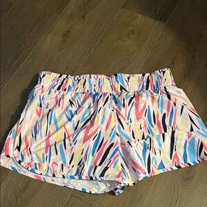 Colorful Women's Athletic Shorts NWOT